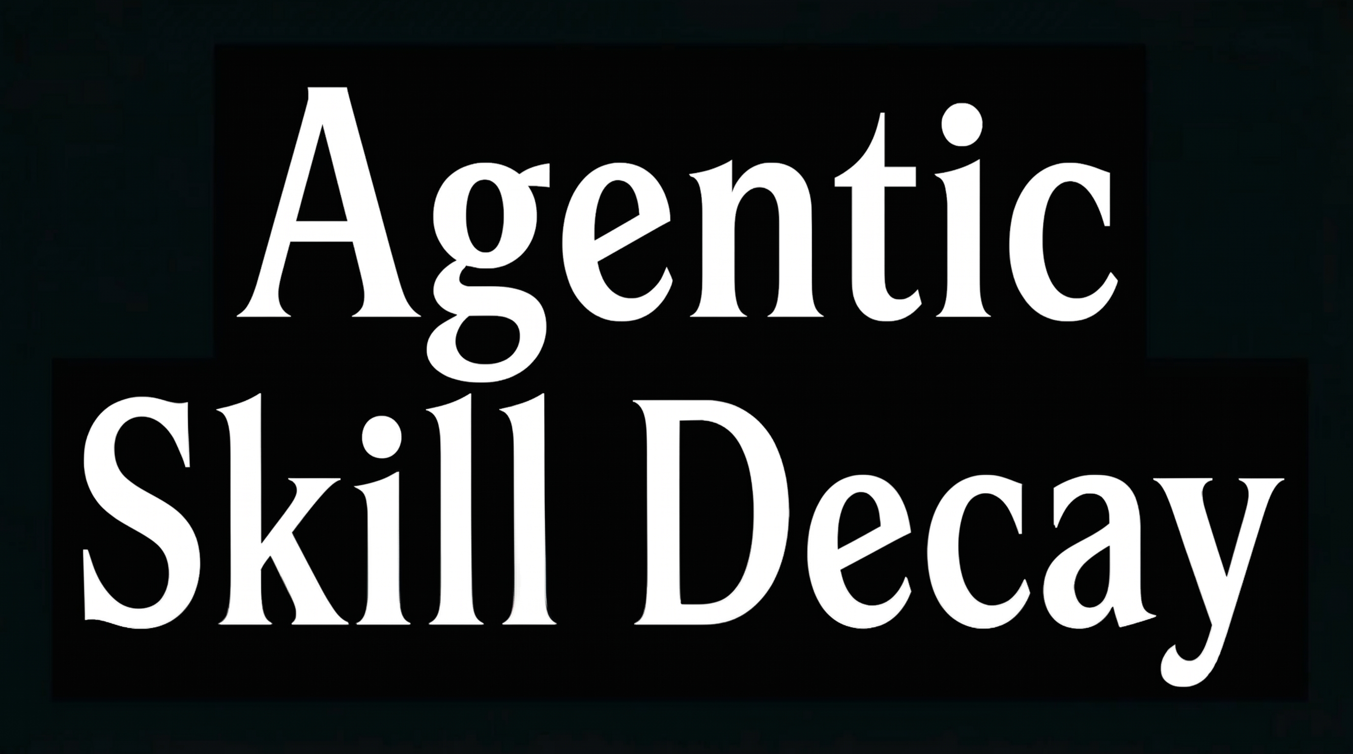 Обложка оригинального эссе Адди Османи: Agentic Skill Decay